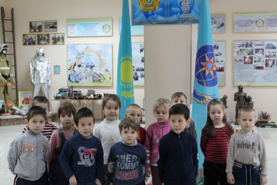 В музее МЧС